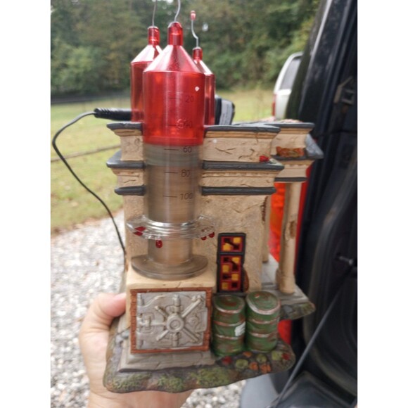 Dept 56 Halloween Hemoglobin Blood Bank Limited Edition Ship Within 24 Hours - Picture 10 of 12